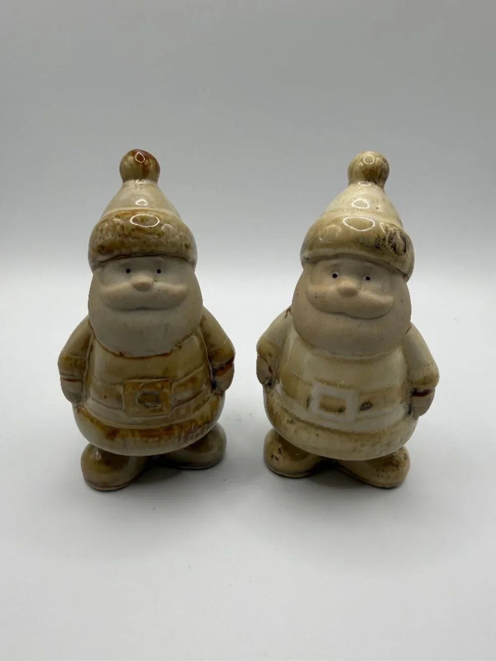 VTG Ceramic Santa Claus Figurines
